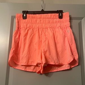 Free People the way home shorts color: papaya punch size XL